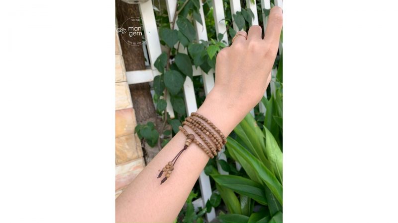 Thiết kế chưa có tên Chuỗi hạt trầm rừng Nha Trang 4li 216 hạt